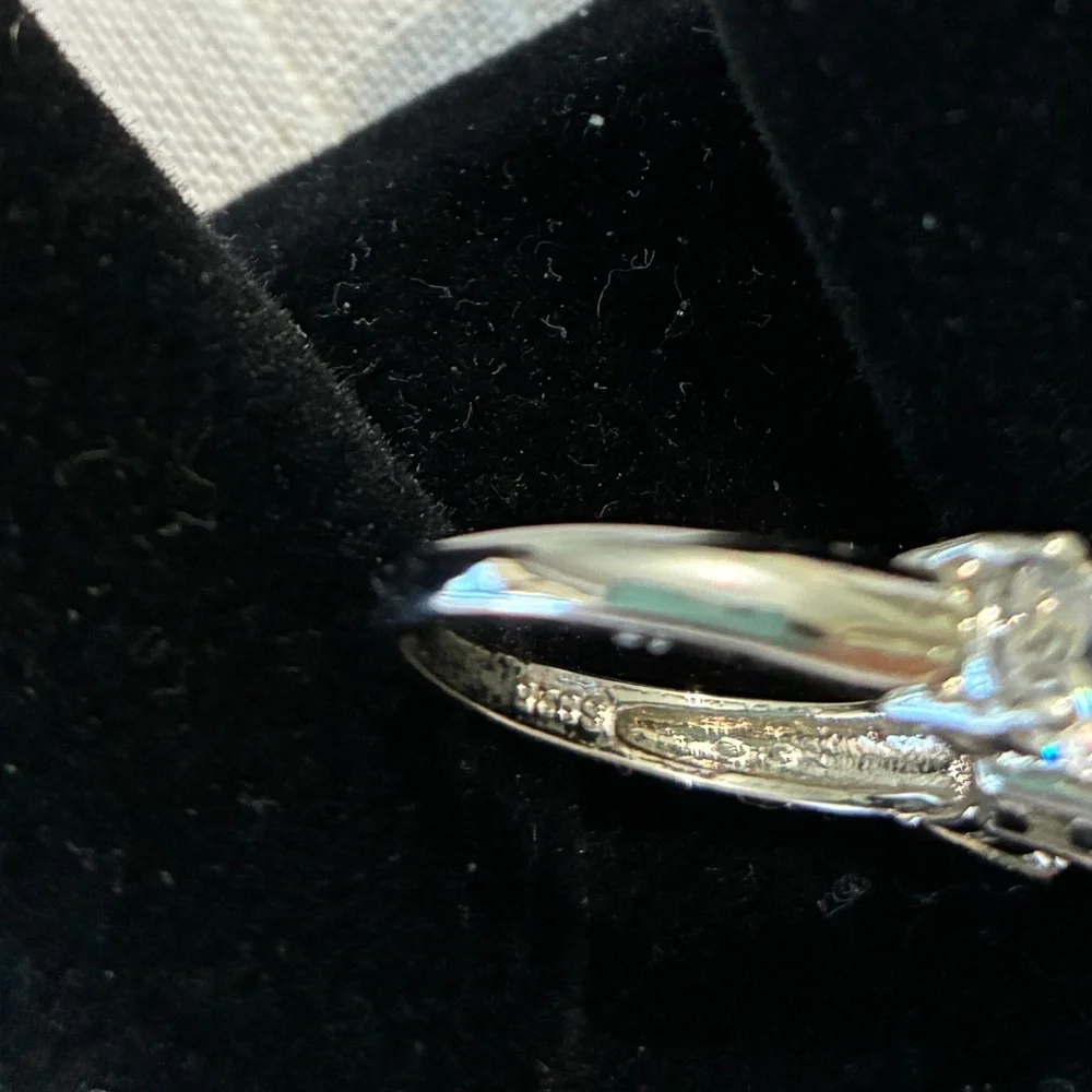 Opal Sterling silver CZ Ring - Picture 3 of 6